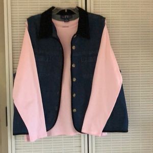 Last Chance,  Woman’s blue Jean vest